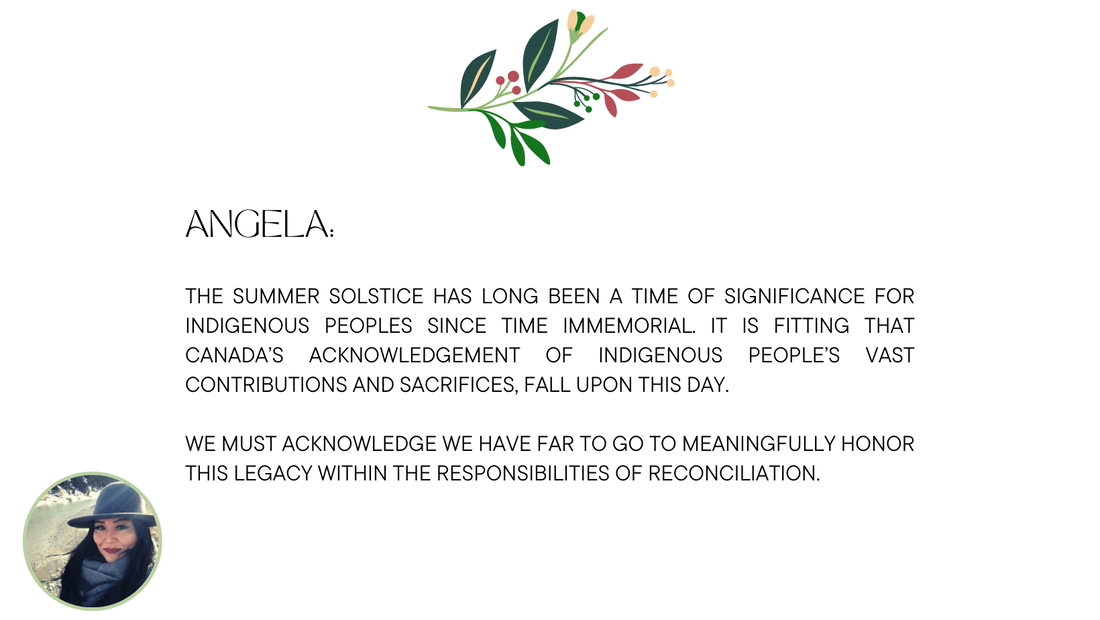 Angela Grier: The summer solstice has long been a time of significance for Indigenous peoples since time immemorial. It is fitting that Canada’s acknowledgement of Indigenous people’s vast contributions and sacrifices, fall upon this day. we must acknowledge we have far to go to meaningfully honor this legacy within the responsibilities of reconciliation.